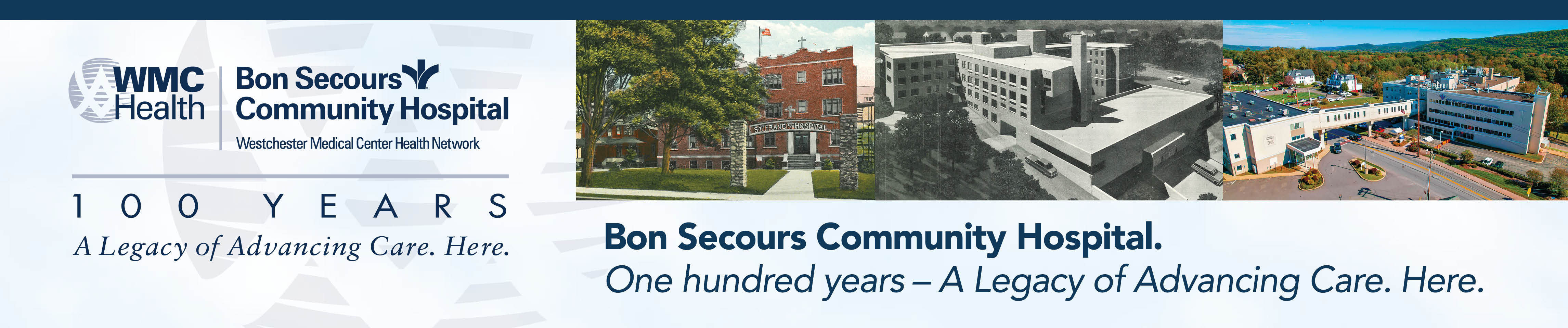 Bon Secours Community Hospital: 100 Years.